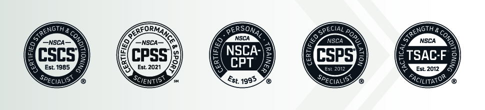 NSCA Certification Seals