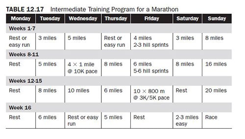 Training Program Considerations for Endurance Runners