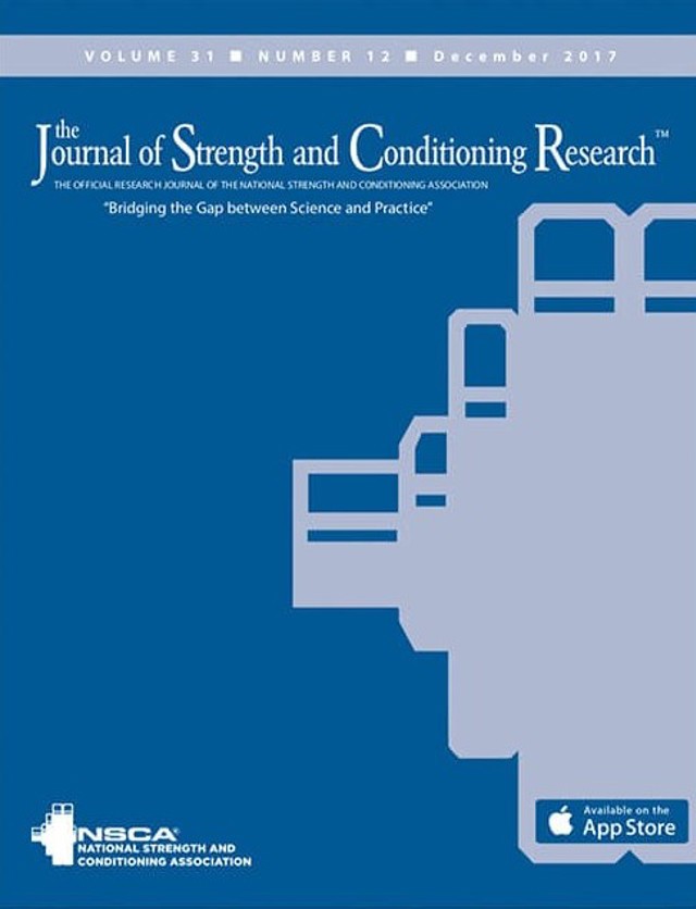 Journal of Strength and Conditioning Research 