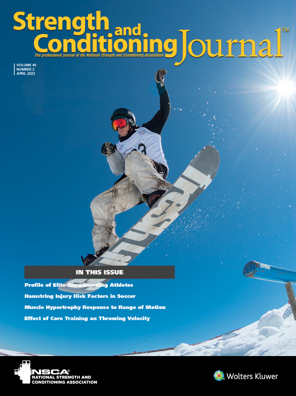 Strength and Conditioning Journal
