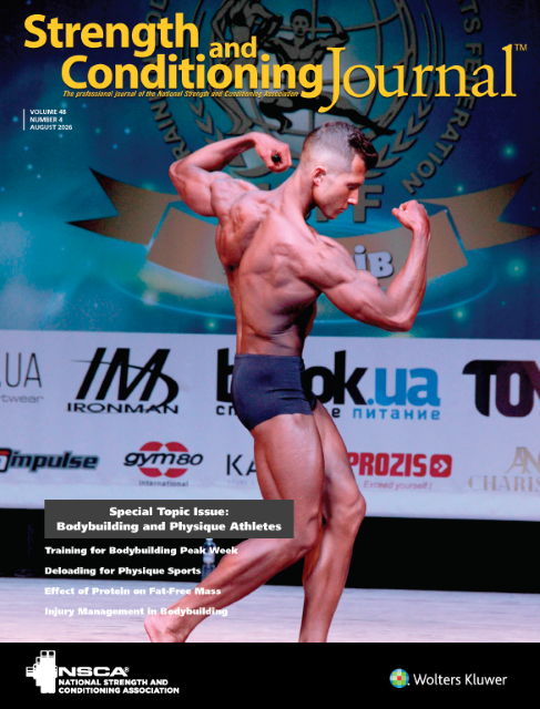 Strength and Conditioning Journal
