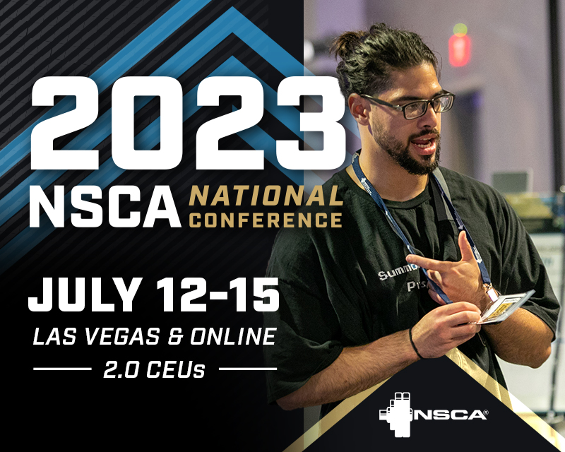 2023 NSCA National Conference