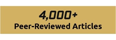 4000+ peer-reviewed articles