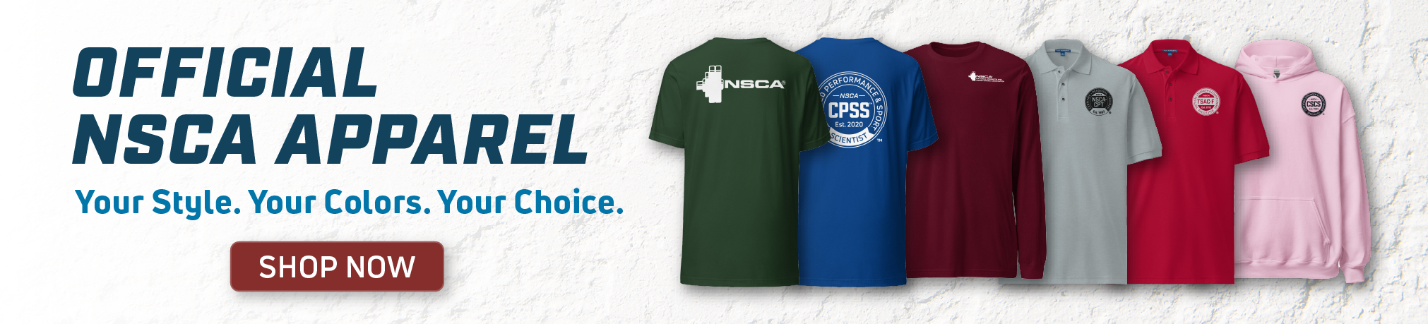 NSCA New Apparel Store
